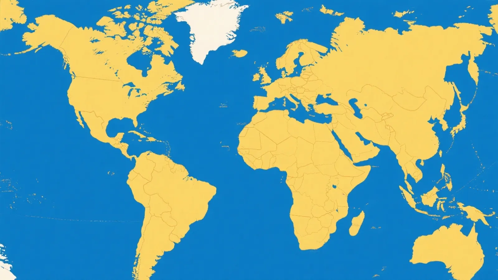 世界地图足球抽象图